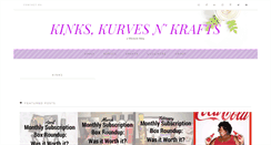 Desktop Screenshot of kinkskurvesnkrafts.com